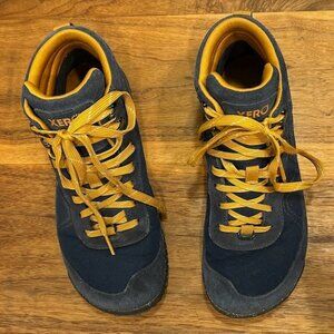 Xero Ridgeway Retro-Inspired Suede Waterproof Hiker - W Size 9 Insignia Blue